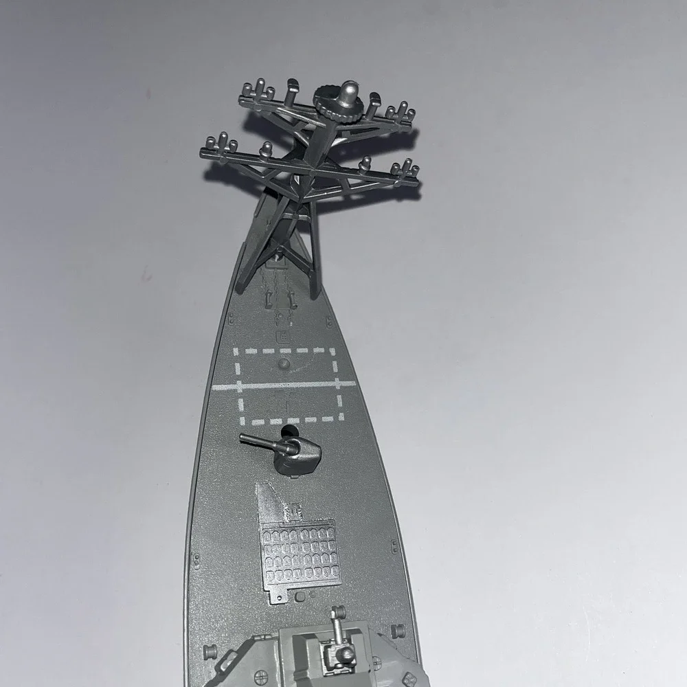 Warship Warship Model Destroyer Ornaments Military Plastic Toy Ship Collectible
